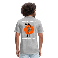 Fire Athlete Strongman Club - heather gray