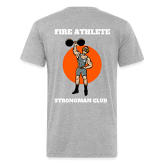 Fire Athlete Strongman Club - heather gray