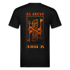 As Above So Below Tee - black