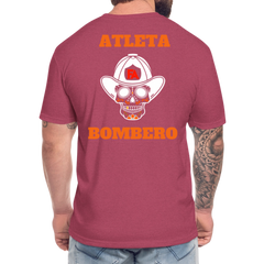 Atleta Bombero - heather burgundy