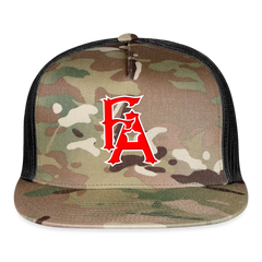 Fire Athlete Baseball Snapback - MultiCam\black