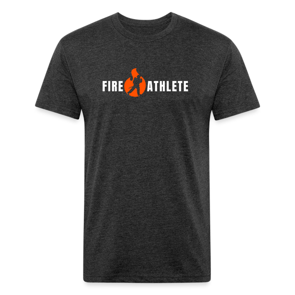 Fire Athlete Simple Tee - heather black