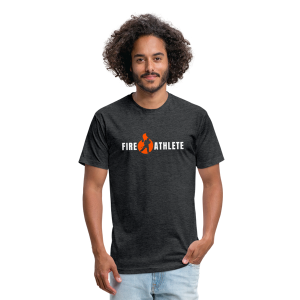 Fire Athlete Simple Tee - heather black