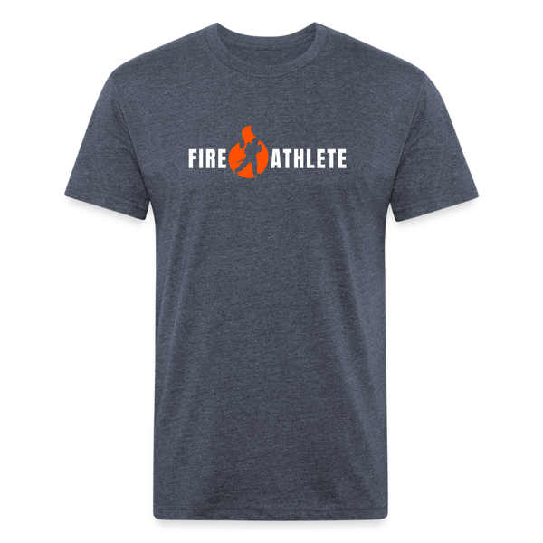 Fire Athlete Simple Tee - heather navy