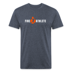 Fire Athlete Simple Tee - heather navy