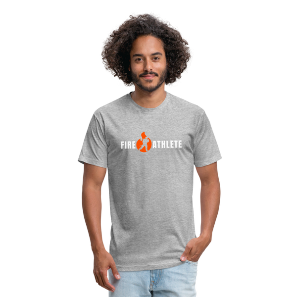 Fire Athlete Simple Tee - heather gray