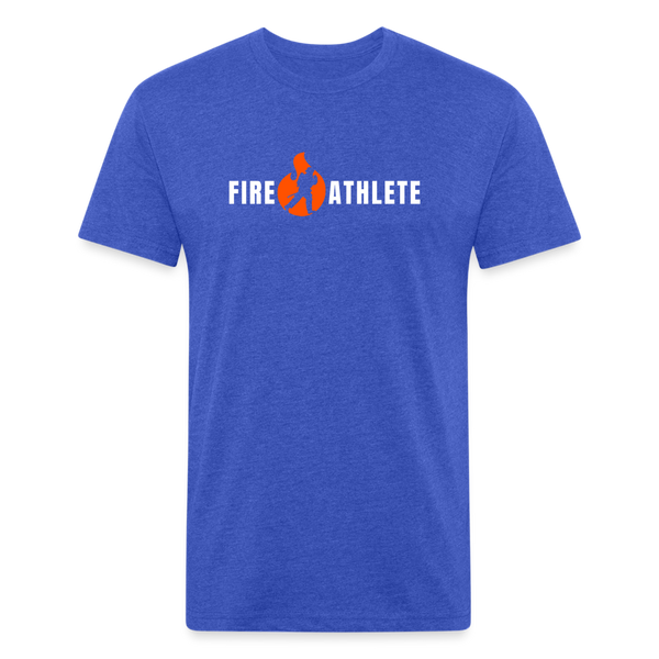 Fire Athlete Simple Tee - heather royal